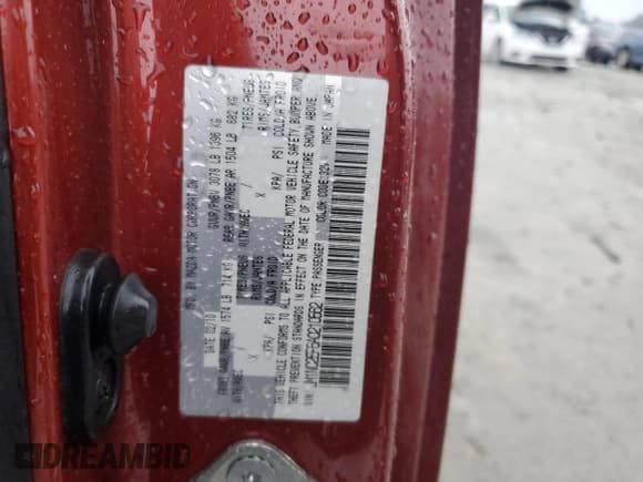 ✅ 2010 Mazda MX-5 Miata Touring • VIN: JM1NC2EF6A0210562 • Lot: 81333424. Wystawiony na Copart z przebiegiem 235 353 mil. Bezpłatny archiwum sprzedaży aukcyjnych z USA i szczegółowy raport historii pojazdu na DreamBid. Zdjęcie 12.