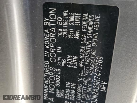 ✅ 2017 Kia Soul • VIN: KNDJN2A29H7473769 • Lot: 92850315. Wystawiony na Copart z przebiegiem Nie podano. Bezpłatny archiwum sprzedaży aukcyjnych z USA i szczegółowy raport historii pojazdu na DreamBid. Zdjęcie 13.