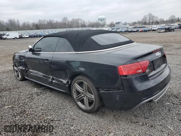 ✅ 2013 Audi S5 Premium Plus • VIN: WAUCGAFHXDN007684 • Lot: 49976475. Listed on Copart with 59,301 mi. Free auction sales archive from the USA and detailed vehicle history report at DreamBid. Image 2.