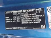 ✅ 2023 Fisker Ocean Extreme • VIN: VCF1EBU21PG007831 • Lot: 43292990. Listed on IAAI with 9,915 mi. Free auction sales archive from the USA and detailed vehicle history report at DreamBid. Image 8.