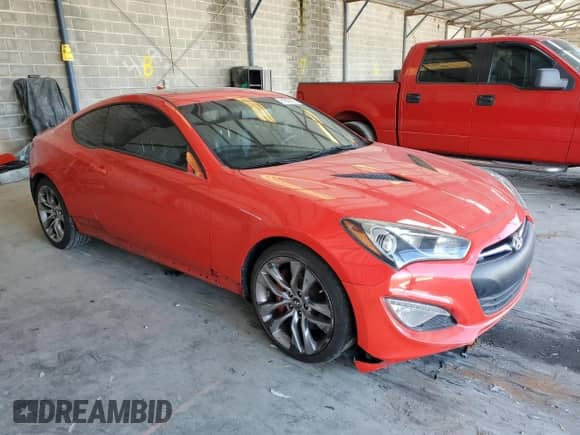 2015 Hyundai Genesis Coupe Ultimate с VIN KMHHU6KJ9FU129979, выставлен на аукционе Copart как лот 81853353 с пробегом 108 667 миль миль и Списание • Salvage title. История ставок и продаж доступна на DreamBid. Изображение 4.
