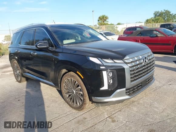 ✅ 2024 Hyundai Palisade Calligraphy • VIN: KM8R7DGE8RU698516 • Лот: 40601972. Опубликован ранее на IAAI с пробегом 8 238 миль. Бесплатный доступ к архиву аукционных продаж из США и подробный отчёт об истории автомобиля на DreamBid. Изображение 1.