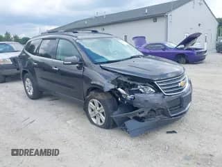2014 Chevrolet Traverse LT z VIN 1GNKRGKD0EJ194903, wystawiony jako IAAI lot #42992667 z przebiegiem 96 379 mil mil oraz . Historia ofert i sprzedaży dostępna na DreamBid. Obrazek 1.
