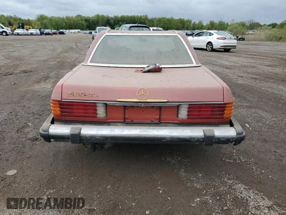 ✅ 1978 Mercedes-Benz SL • VIN: 10704412046172 • Lot: 55160125. Listed on Copart with 53,346 mi. Free auction sales archive from the USA and detailed vehicle history report at DreamBid. Image 6.