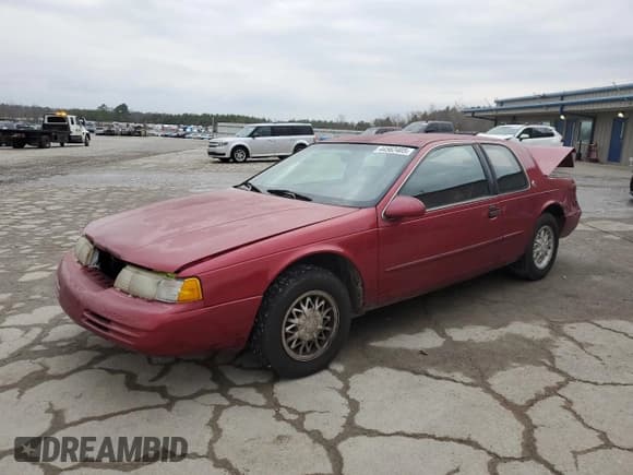 ✅ 1994 Mercury Cougar XR7 • VIN: 1MELM6245RH654560 • Лот: 44562405. Опубликован ранее на Copart с пробегом 27 035 миль. Бесплатный доступ к архиву аукционных продаж из США и подробный отчёт об истории автомобиля на DreamBid. Изображение 1.