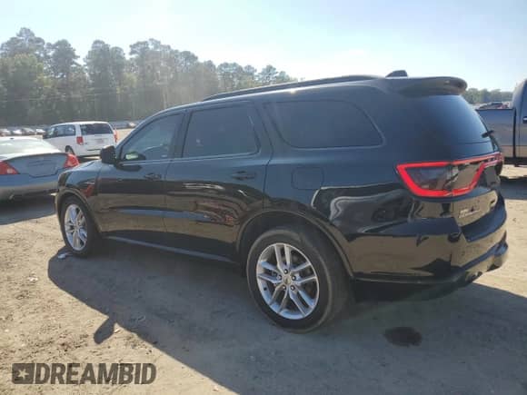 2023 Dodge Durango R/T Plus with VIN 1C4SDHCT7PC555411, listed as a Copart auction lot 85007535 with 53,022 mi miles and Salvage title. Bid and sale history available at DreamBid. Image 2.