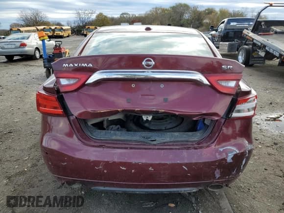 ✅ 2016 Nissan Maxima SL • VIN: 1N4AA6AP1GC387740 • Лот: 92013985. Опубликован ранее на Copart с пробегом 71 051 миль. Бесплатный доступ к архиву аукционных продаж из США и подробный отчёт об истории автомобиля на DreamBid. Изображение 6.