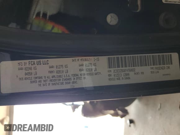 ✅ 2015 Dodge Challenger SXT Plus • VIN: 2C3CDZBG6FH760832 • Lot: 55926084. Wystawiony na Copart z przebiegiem 118 193 mil. Bezpłatny archiwum sprzedaży aukcyjnych z USA i szczegółowy raport historii pojazdu na DreamBid. Zdjęcie 14.