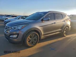 ✅ 2015 Hyundai Santa Fe • VIN: 5XYZU3LB7FG274910 • Лот: 91034995. Опубликован ранее на Copart с пробегом 163 728 миль. Бесплатный доступ к архиву аукционных продаж из США и подробный отчёт об истории автомобиля на DreamBid. Изображение 1.