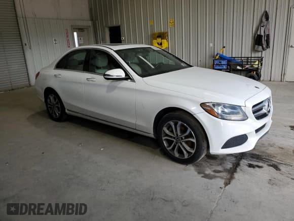 ✅ 2018 Mercedes-Benz C 300 • VIN: 55SWF4KB7JU239772 • Lot: 80847985. Listed on Copart with 76,718 mi. Free auction sales archive from the USA and detailed vehicle history report at DreamBid. Image 4.