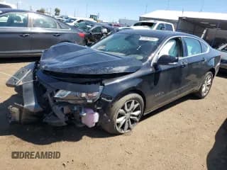 ✅ 2018 Chevrolet Impala LT • VIN: 1G1105S39JU112646 • Лот: 67397954. Опубликован ранее на Copart с пробегом Не указан. Бесплатный доступ к архиву аукционных продаж из США и подробный отчёт об истории автомобиля на DreamBid. Изображение 1.