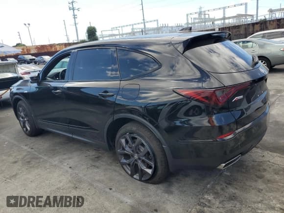 ✅ 2023 Acura MDX w/A-Spec Package • VIN: 5J8YE1H09PL009594 • Lot: 85362155. Wystawiony na Copart z przebiegiem 50 893 mil. Bezpłatny archiwum sprzedaży aukcyjnych z USA i szczegółowy raport historii pojazdu na DreamBid. Zdjęcie 2.