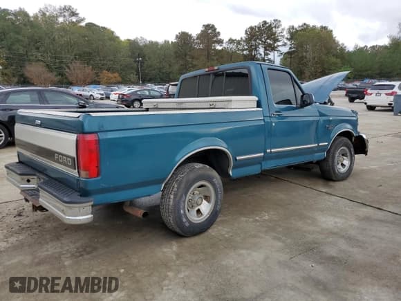 ✅ 1996 Ford F-150 • VIN: 2FTEF15N4TCA08677 • Lot: 77794374. Listed on Copart with Not provided. Free auction sales archive from the USA and detailed vehicle history report at DreamBid. Image 3.