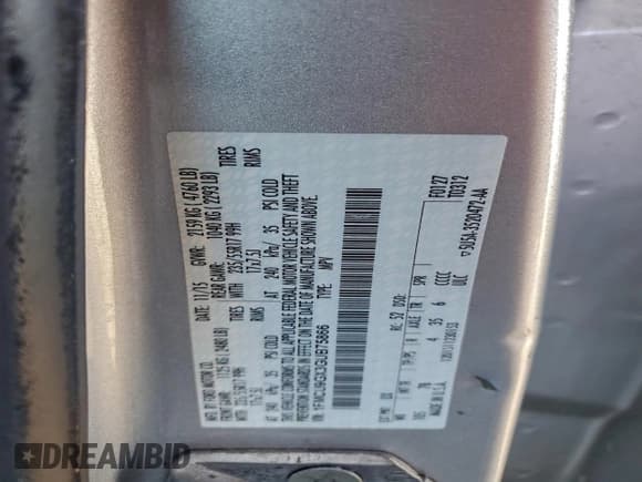 ✅ 2016 Ford Escape SE • VIN: 1FMCU9GX3GUB75866 • Лот: 95094085. Опубликован ранее на Copart с пробегом 177 172 миль. Бесплатный доступ к архиву аукционных продаж из США и подробный отчёт об истории автомобиля на DreamBid. Изображение 13.