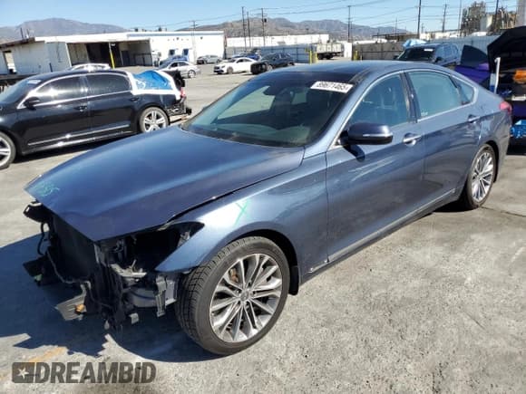 ✅ 2015 Hyundai Genesis 3.8L • VIN: KMHGN4JE5FU086064 • Лот: 89671465. Опубликован ранее на Copart с пробегом 75 049 миль. Бесплатный доступ к архиву аукционных продаж из США и подробный отчёт об истории автомобиля на DreamBid. Изображение 1.