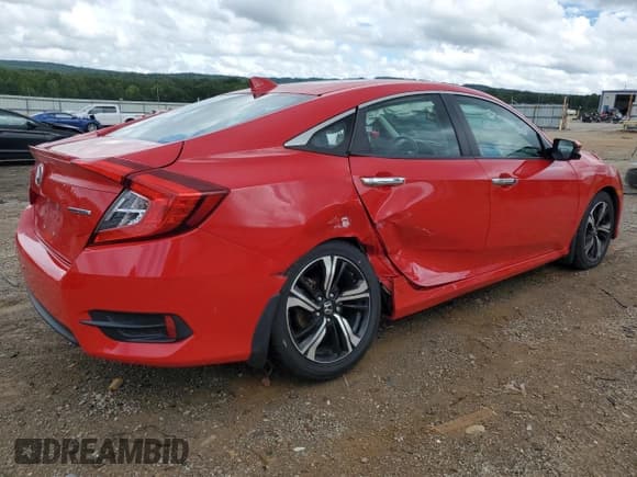 ✅ 2017 Honda Civic Touring • VIN: 2HGFC1F90HH656589 • Лот: 68885575. Опубликован ранее на Copart с пробегом 42 266 миль. Бесплатный доступ к архиву аукционных продаж из США и подробный отчёт об истории автомобиля на DreamBid. Изображение 3.