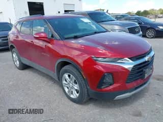 2021 Chevrolet Blazer LT with VIN 3GNKBBRA9MS521122, listed as a IAAI auction lot 42883304 with 91,763 mi miles and . Bid and sale history available at DreamBid. Image 1.