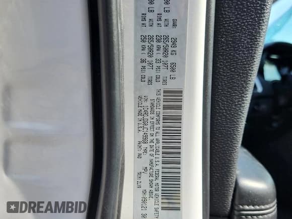 ✅ 2018 Dodge Durango GT • VIN: 1C4RDJDG0JC149968 • Lot: 81044615. Listed on Copart with 150,541 mi. Free auction sales archive from the USA and detailed vehicle history report at DreamBid. Image 13.