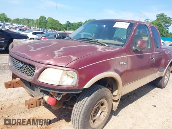 ✅ 1997 Ford F-150 • VIN: 1FTEX08L9VKB68781 • Lot: 42158314. Listed on IAAI with 253,555 mi. Free auction sales archive from the USA and detailed vehicle history report at DreamBid. Image 2.