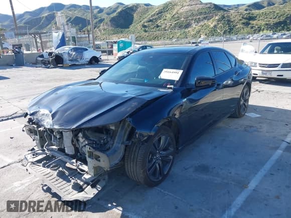 ✅ 2021 Acura TLX w/A-Spec Package • VIN: 19UUB5F53MA000118 • Lot: 42741179. Listed on IAAI with 55,863 mi. Free auction sales archive from the USA and detailed vehicle history report at DreamBid. Image 2.