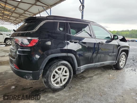 ✅ 2021 Jeep Compass Sport • VIN: 3C4NJCAB6MT522936 • Lot: 58788195. Listed on Copart with 58,196 mi. Free auction sales archive from the USA and detailed vehicle history report at DreamBid. Image 3.