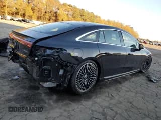 ✅ 2022 Mercedes-Benz EQS 580 • VIN: W1KCG4EB8NA006193 • Lot: 79042973. Wystawiony na Copart z przebiegiem 8 977 mil. Bezpłatny archiwum sprzedaży aukcyjnych z USA i szczegółowy raport historii pojazdu na DreamBid. Zdjęcie 3.