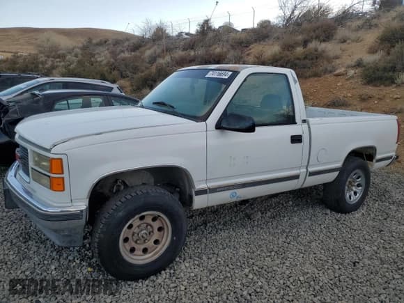 ✅ 1995 GMC Sierra 2500 • VIN: 1GTFK24K5SZ502142 • Lot: 74116694. Wystawiony na Copart z przebiegiem 129 335 mil. Bezpłatny archiwum sprzedaży aukcyjnych z USA i szczegółowy raport historii pojazdu na DreamBid. Zdjęcie 1.