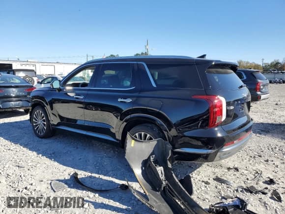 ✅ 2025 Hyundai Palisade Calligraphy • VIN: KM8R74GE9SU825697 • Лот: 83568894. Опубликован ранее на Copart с пробегом 2 468 миль. Бесплатный доступ к архиву аукционных продаж из США и подробный отчёт об истории автомобиля на DreamBid. Изображение 2.