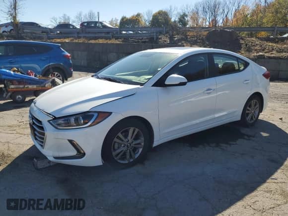 2017 Hyundai Elantra SE with VIN 5NPD84LF1HH162669, listed as a Copart auction lot 87078645 with 20,446 mi miles and Salvage title. Bid and sale history available at DreamBid. Image 1.