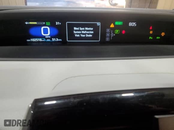 2022 Toyota Prius LE с VIN JTDL9MFUXN3031444, выставлен на аукционе Copart как лот 87211785 с пробегом 102 510 миль миль и Списание • Salvage title. История ставок и продаж доступна на DreamBid. Изображение 9.