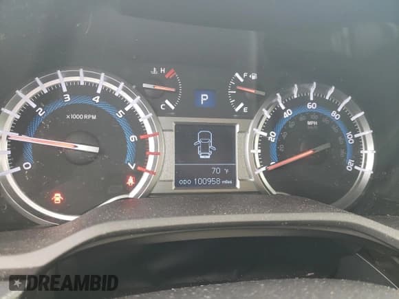 ✅ 2019 Toyota 4Runner Limited Nightshade • VIN: JTEBU5JR5K5708124 • Lot: 69173945. Listed on Copart with 100,958 mi. Free auction sales archive from the USA and detailed vehicle history report at DreamBid. Image 9.