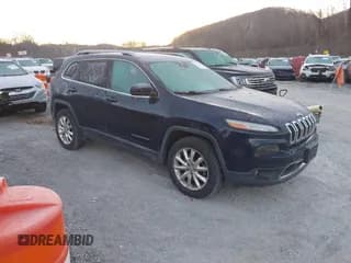 ✅ 2016 Jeep Cherokee Limited • VIN: 1C4PJMDB0GW116952 • Lot: 43694621. Wystawiony na IAAI z przebiegiem 135 229 mil. Bezpłatny archiwum sprzedaży aukcyjnych z USA i szczegółowy raport historii pojazdu na DreamBid. Zdjęcie 1.