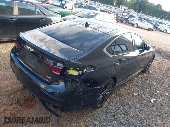 ✅ 2019 Genesis G80 Sport • VIN: KMHGN4JB1KU286228 • Lot: 43196790. Listed on IAAI with 128,002 mi. Free auction sales archive from the USA and detailed vehicle history report at DreamBid. Image 4.