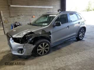 2013 Mitsubishi Outlander LE with VIN 4A4AR5AUXDE021304, listed as a Copart auction lot 67735085 with 181,055 mi miles and Salvage title. Bid and sale history available at DreamBid. Image 1.