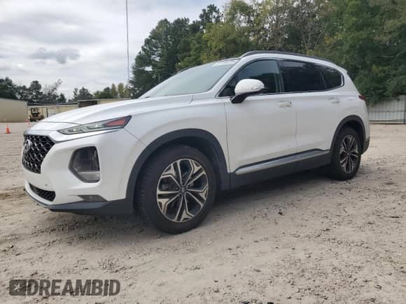 2019 Hyundai Santa Fe Limited with VIN 5NMS5CAA7KH016993, listed as a Copart auction lot 81120725 with 119,440 mi miles and Clean title. Bid and sale history available at DreamBid. Image 1.