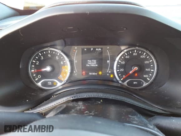 ✅ 2020 Jeep Renegade Altitude • VIN: ZACNJABB8LPL91658 • Lot: 41534304. Listed on IAAI with 76,135 mi. Free auction sales archive from the USA and detailed vehicle history report at DreamBid. Image 7.