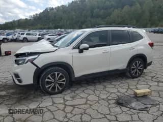 2020 Subaru Forester Limited z VIN JF2SKAUC7LH523634, wystawiony jako Copart lot #81744115 z przebiegiem 199 570 mil mil oraz Szkoda całkowita • Salvage title. Historia ofert i sprzedaży dostępna na DreamBid. Obrazek 1.
