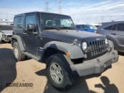 ✅ 2015 Jeep Wrangler Willys Wheeler • VIN: 1C4AJWAG2FL526797 • Lot: 87418255. Listed on Copart with 143,357 mi. Free auction sales archive from the USA and detailed vehicle history report at DreamBid. Image 4.