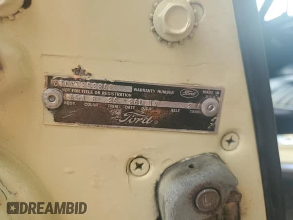 ✅ 1966 Ford Mustang • VIN: 6T07T252862 • Лот: 67235794. Опубликован ранее на Copart с пробегом 88 005 миль. Бесплатный доступ к архиву аукционных продаж из США и подробный отчёт об истории автомобиля на DreamBid. Изображение 12.