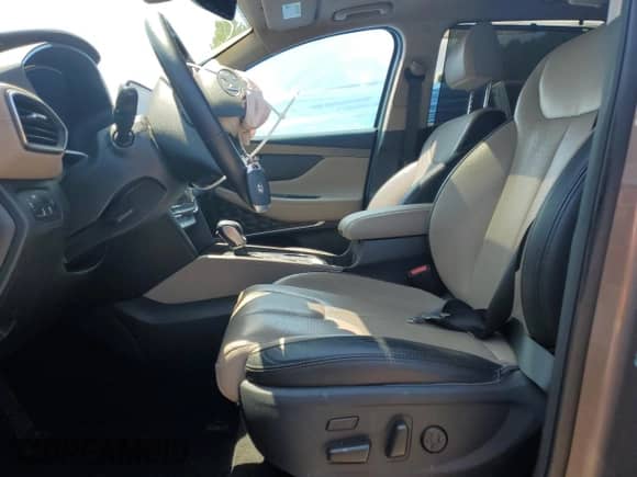 2019 Hyundai Santa Fe Ultimate z VIN 5NMS53AD3KH004785, wystawiony jako Copart lot #62736825 z przebiegiem 73 413 mil mil oraz Szkoda całkowita • Salvage title. Historia ofert i sprzedaży dostępna na DreamBid. Obrazek 7.