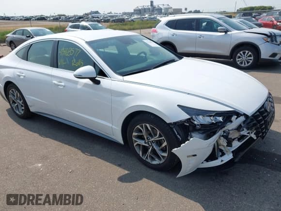 ✅ 2022 Hyundai Sonata SEL • VIN: KMHL64JA4NA217042 • Лот: 43168577. Опубликован ранее на IAAI с пробегом 53 180 миль. Бесплатный доступ к архиву аукционных продаж из США и подробный отчёт об истории автомобиля на DreamBid. Изображение 1.