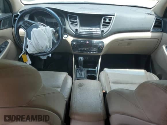 2017 Hyundai Tucson Night Edition with VIN KM8J3CA27HU328559, listed as a Copart auction lot 60818115 with 85,222 mi miles and Salvage title. Bid and sale history available at DreamBid. Image 8.