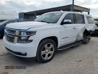 2020 Chevrolet Suburban Premier z VIN 1GNSCJKCXLR208102, wystawiony jako Copart lot #86571624 z przebiegiem 246 214 mil mil oraz Nie do naprawy • Non repairable. Historia ofert i sprzedaży dostępna na DreamBid. Obrazek 1.