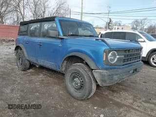 ✅ 2022 Ford Bronco • VIN: 1FMDE5BH1NLB71120 • Lot: 41723502. Listed on IAAI with 56,387 mi. Free auction sales archive from the USA and detailed vehicle history report at DreamBid. Image 1.