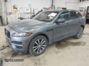 ✅ 2019 Jaguar F-Pace 25t Prestige • VIN: SADCK2FX3KA610631 • Lot: 43617243. Listed on IAAI with 59,572 mi. Free auction sales archive from the USA and detailed vehicle history report at DreamBid. Image 2.