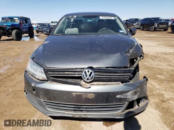 ✅ 2013 Volkswagen Jetta SE • VIN: 3VWDX7AJXDM221876 • Lot: 47864455. Listed on Copart with 61,313 mi. Free auction sales archive from the USA and detailed vehicle history report at DreamBid. Image 5.