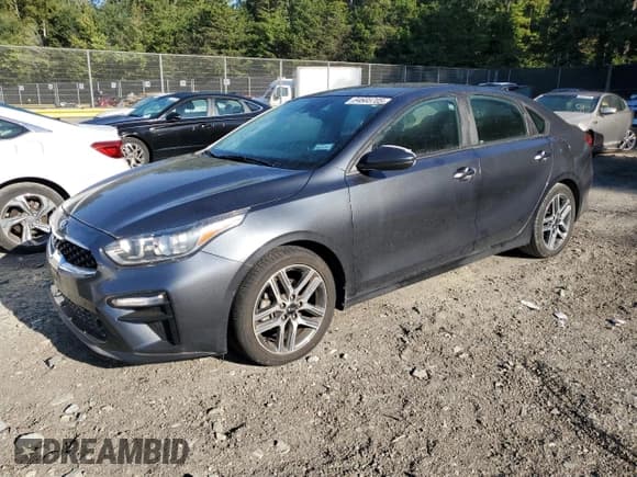 ✅ 2019 Kia Forte S • VIN: 3KPF34AD0KE113984 • Lot: 84603705. Listed on Copart with 45,876 mi. Free auction sales archive from the USA and detailed vehicle history report at DreamBid. Image 1.