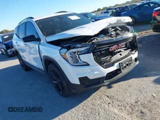 ✅ 2024 GMC Terrain SLE • VIN: 3GKALMEG7RL301703 • Lot: 43562215. Listed on IAAI with 23,055 mi. Free auction sales archive from the USA and detailed vehicle history report at DreamBid. Image 1.