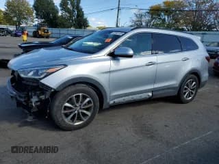 ✅ 2017 Hyundai Santa Fe SE • VIN: KM8SMDHF8HU230964 • Lot: 87381135. Wystawiony na Copart z przebiegiem 99 556 mil. Bezpłatny archiwum sprzedaży aukcyjnych z USA i szczegółowy raport historii pojazdu na DreamBid. Zdjęcie 1.