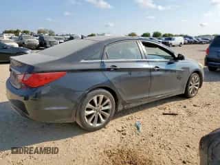2012 Hyundai Sonata GLS with VIN 5NPEB4AC5CH487302, listed as a Copart auction lot 81608635 with Not provided miles and Salvage title. Bid and sale history available at DreamBid. Image 3.